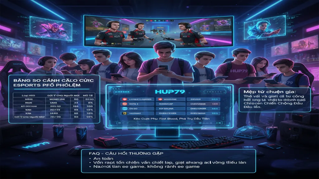 Cá cược Esports là gì? Hướng dẫn cơ bản