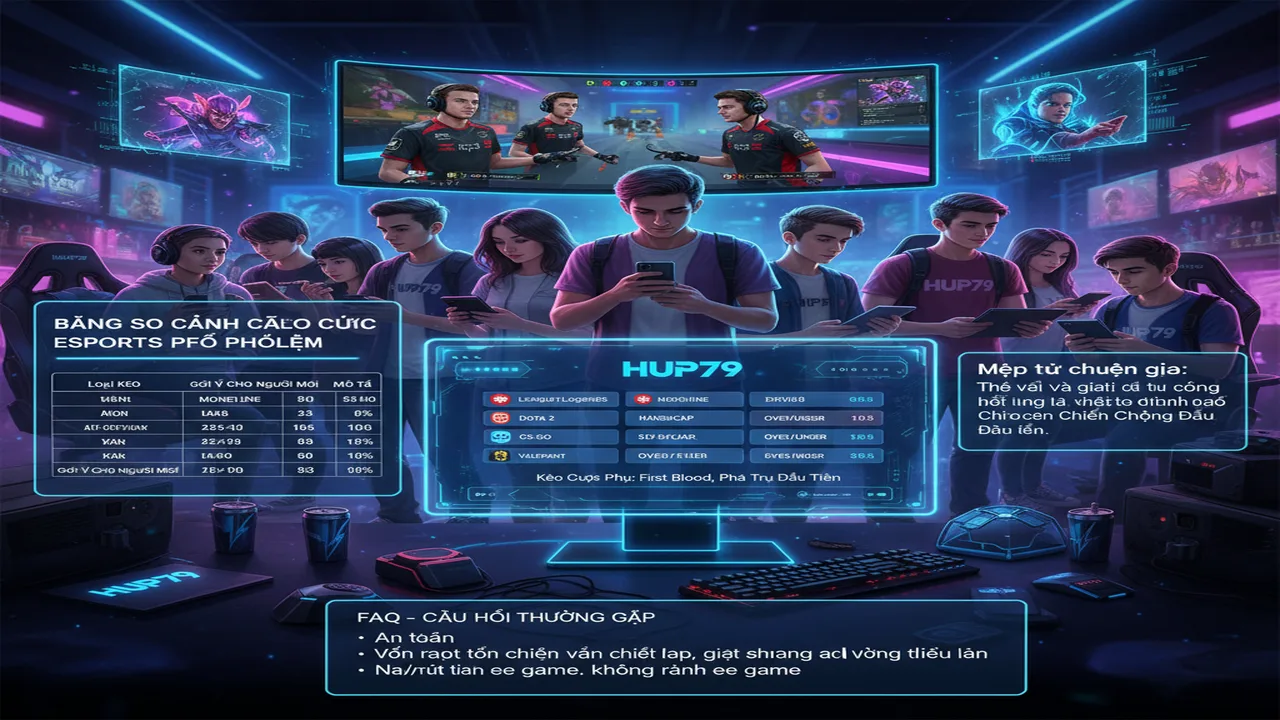 Cá cược Esports là gì? Hướng dẫn cơ bản