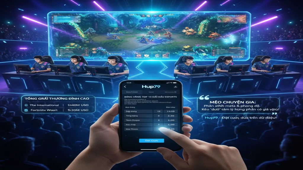 Top 10 giải đấu Esports lớn nhất thế giới