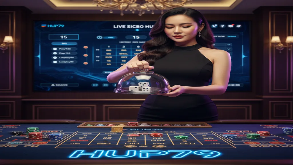 Hướng dẫn chơi Sicbo tài xỉu sảnh Live