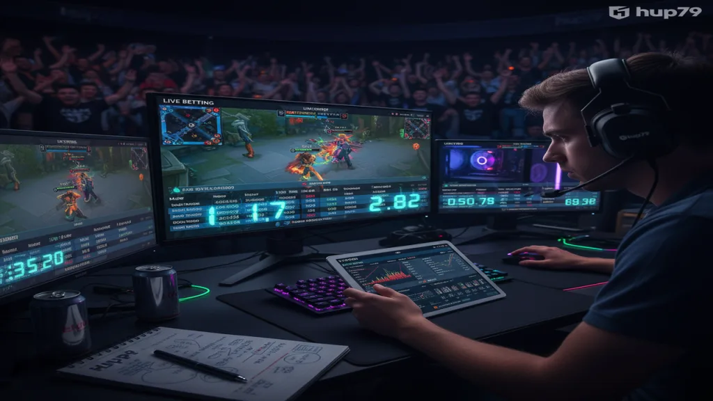 Phân tích kèo rung trong cá cược Esports