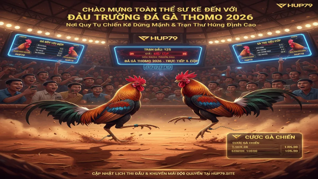 Lịch thi đấu đá gà Thomo mới nhất 2026