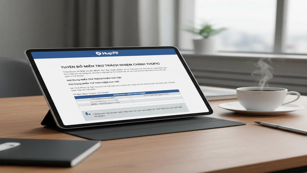 Miễn Trừ Trách Nhiệm