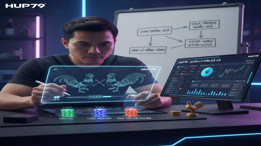 Kinh nghiệm quản lý vốn khi chơi đá gà