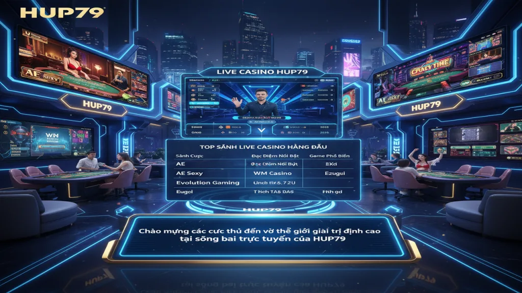 Top sảnh Live Casino