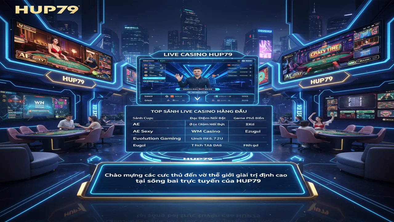 Top sảnh Live Casino