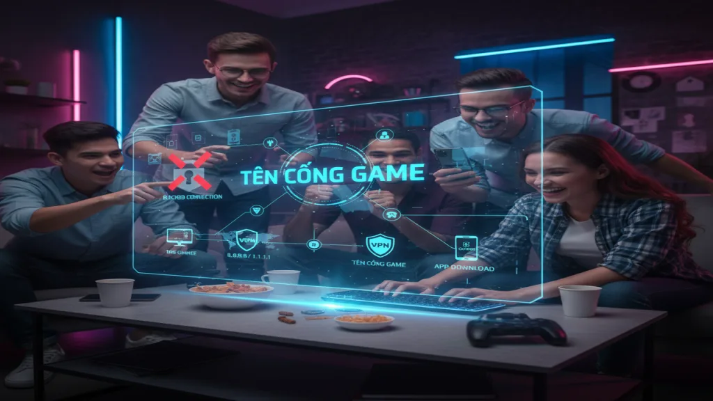 Vào game không bị chặn